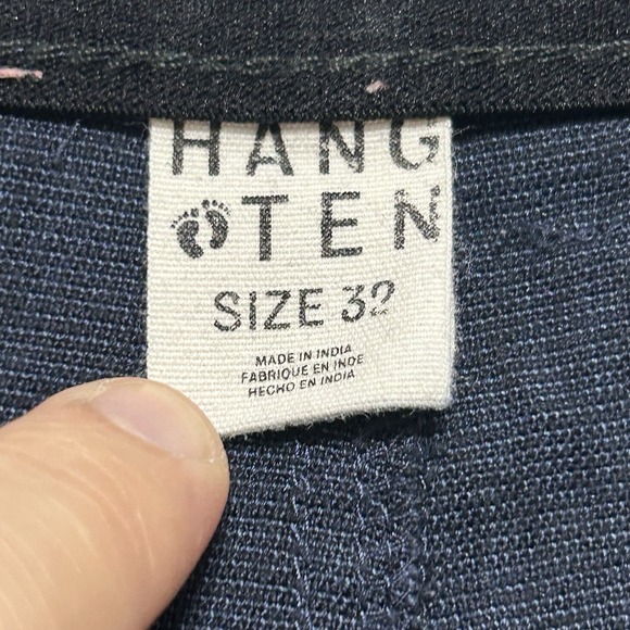 Hang Ten Navy Blue Athletic Casual Shorts Men's‎ Size 32 - Picture 9 of 12